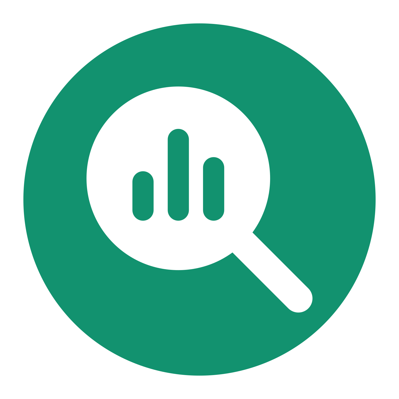 A_recommended_magnifying_glass_chart_circle Service reviews & practice improvement